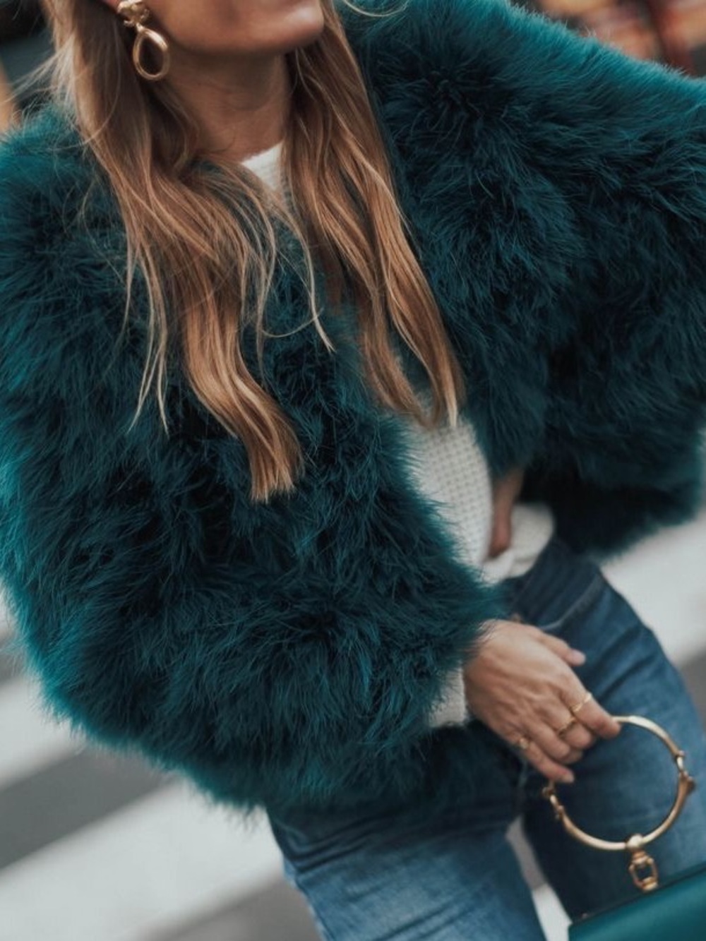Ostrich Feather Jacket by Pello Bello Sweden